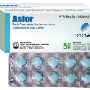 Aslor Tablet 5 mg (Drug International Ltd)