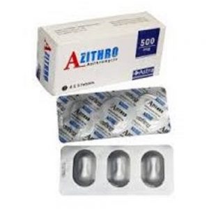 Azithro 500 mg tablet (Astra Biopharmaceuticals Ltd)