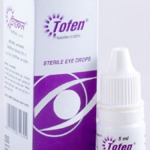 Tofen - Eye Drops - Eye Care 0.025% - 5ml(Beximco Pharmaceuticals Ltd)