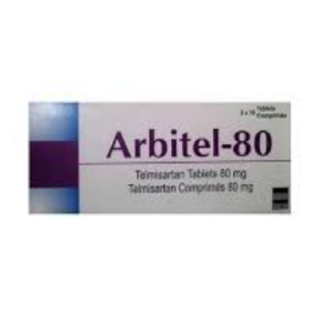 Arbitel Tablet Telmisartan 80 mg ACI Limited