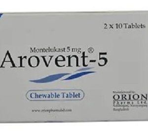 Arovent - Chewable Tablet 5 mg(Orion Pharma Ltd)