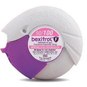 Bexitrol F - Maxhaler 50 mcg+100 mcg-60 doses( Beximco )