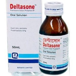 Deltasone - Oral Solution (5 mg-5 ml) 50 ml bottle( Renata )