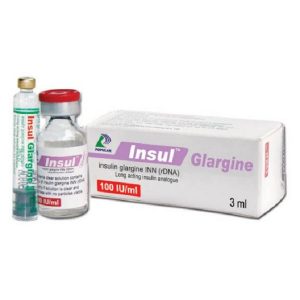 Insul Glargine - SC Injection 100 IU-ml - 3ml ( Popular )