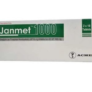 Janmet - 50 mg+1000 mg Tablet( ACME )