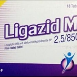 Ligazid M -2.5 mg+850 mg Tablet (Eskayef Bangladesh Ltd)