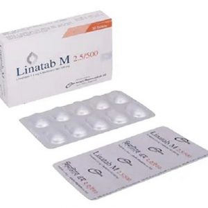 Linatab M -2.5 mg+500 mg Tablet (Incepta Pharmaceuticals Ltd.)
