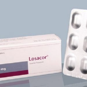 Losacor  - 50 mg Tablet (Healthcare Pharmacuticals Ltd)