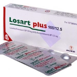 Losart Plus -100 mg+12.5 mg Tablet (ACME Laboratories Ltd)