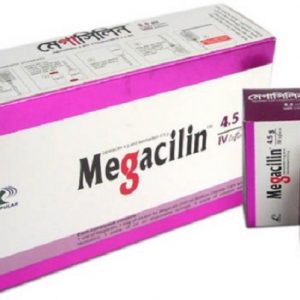 Megacilin - IV Infusion 4.5 gm vial( Popular )