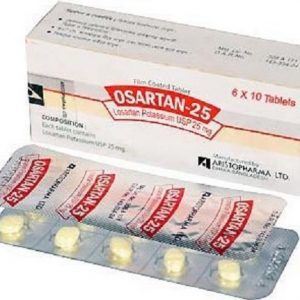 Osartan  - 25 mg Tablet (Aristopharma Ltd)