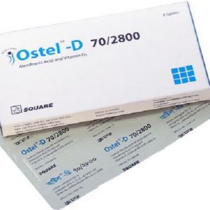 Ostel™-D - 70 mg+2800 IU Tablet( Square )