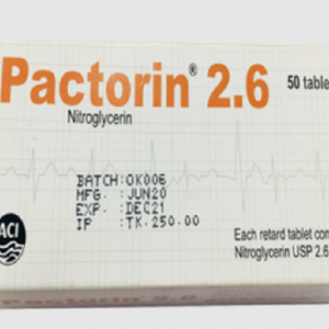 Pactorin Retard - Tablet 2.6 mg ACI Limited
