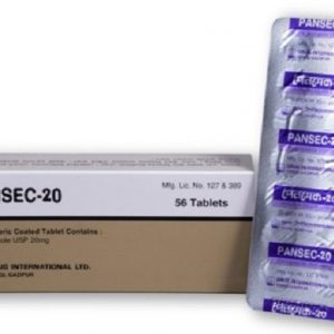 Pansec - 20 mg Tablet (Drug International Ltd)