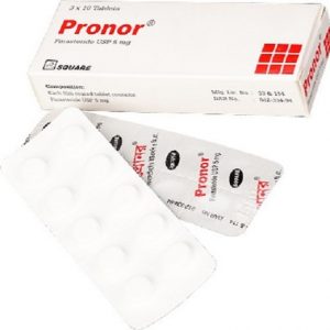Pronor - 5 mg Tablet( Square )