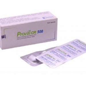 Proval CR - 500 mg Tablet( General )