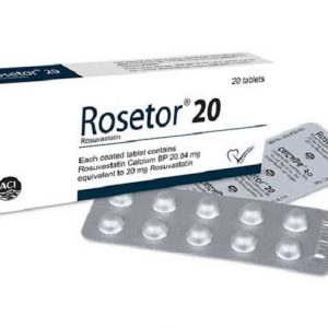 Rosetor - 20 mg Tablet ( ACI )