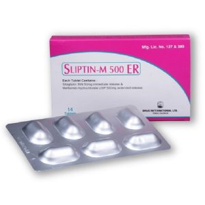 Sliptin-M ER- 50 mg+500 mg Tablet( Drug )
