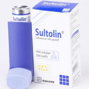 Sultolin® HFA Inhaler - Inhaler 200 metered doses( Square )