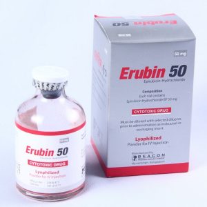 Erubin - IV Infusion 2 mg-ml - 50 mg vial - Beacon Pharmaceuticals Ltd