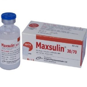 Maxsulin - SC Injection 30%+70% in 40 IU-ml - 10ml ( Incepta )