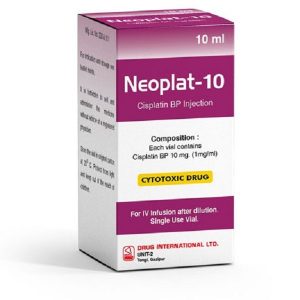 NEOPLAT INJECTION - IV Infusion 10 mg vial - Drug International Ltd