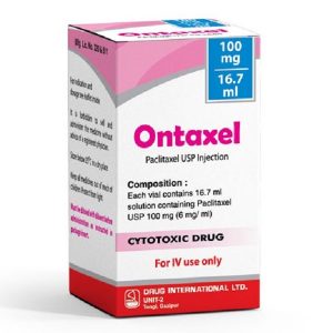 ONTAXEL - IV Infusion 6 mg-ml - 100 mg vial - Drug International Ltd
