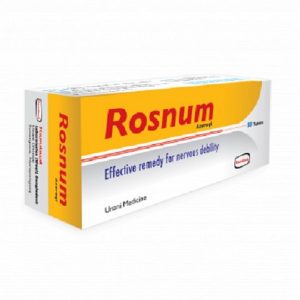 Rosnum - 125 mg+62.5 mg+62.5 mg Tablet ( Hamdard )